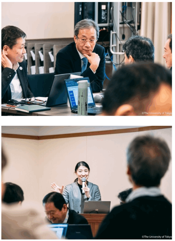 東京大学にてdi研修を行なっている様子
